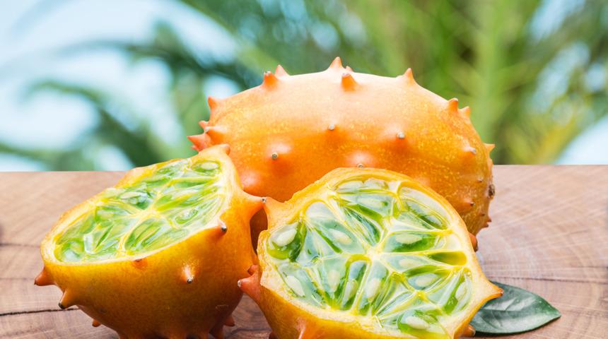 Adı garip faydası b&uuml;y&uuml;k: Boynuzlu kavun kiwano ile tanışın