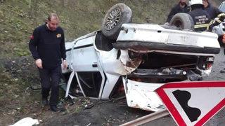 Zonguldak'ta feci kaza: 1 ölü, 3 yaralı