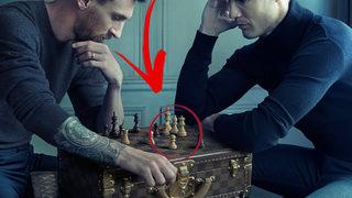 Ronaldo ve Messi'nin 'satranç' paylaşımı çok konuşulmuştu! İşte fotoğraftaki gizli mesaj