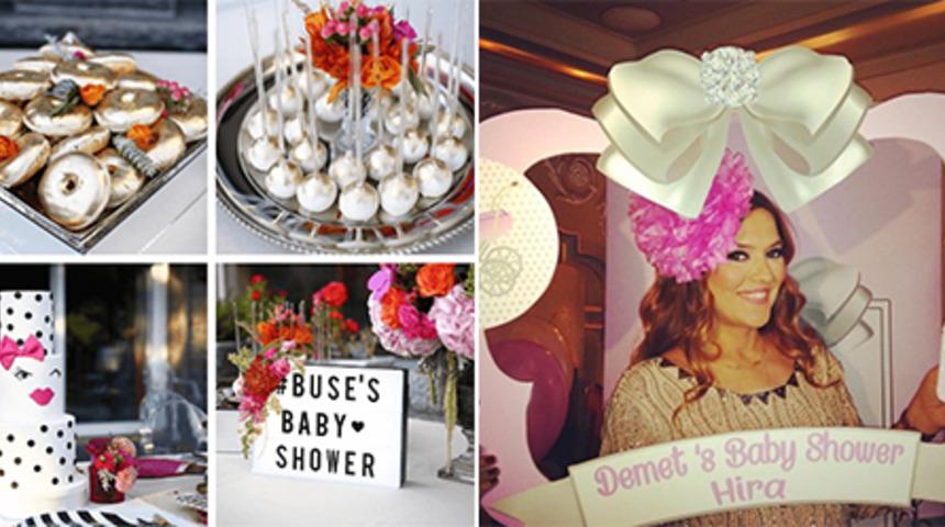 &Uuml;nl&uuml; annelerin bebekleri i&ccedil;in d&uuml;zenlediği r&uuml;ya gibi baby shower partileri