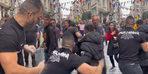 İstiklal'de tepki çeken video: Bombalı paket şakası iddiası