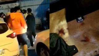 Engelli genci bıçaklayıp parasını gasp ettiler! Dehşet anları kamerada