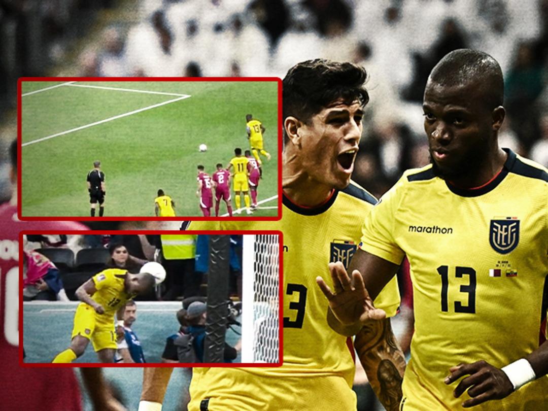 Son dakika: D&uuml;nya Kupası'na Enner Valencia damga vurdu! 31 dakikada 3 gol attı, sosyal medyanın zirvesine oturdu