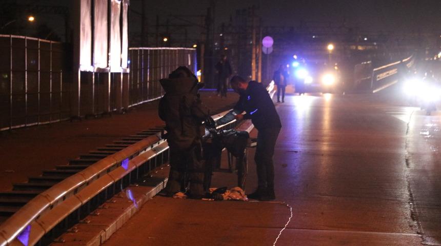 Kocaeli'de şüpheli çanta fünyeyle patlatıldı