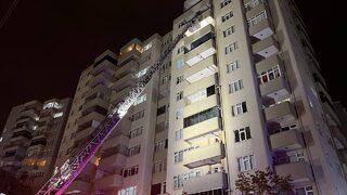 Kocaeli'de bir evde çıkan yangın hasara neden oldu