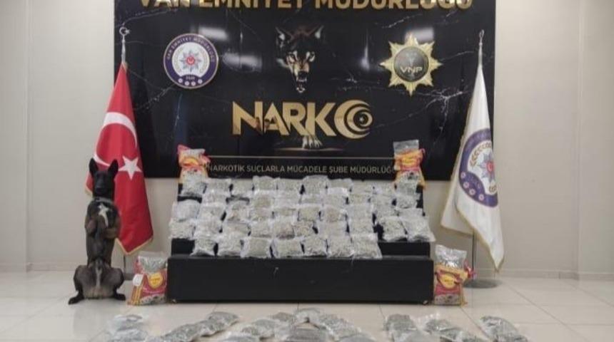 32 kilo uyuşturucu ele geçirildi