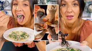 Ürkütücü dokunaçları bile vardı! Uzaylıya benzeyen deniz yaratığını hiç düşünmeden yedi