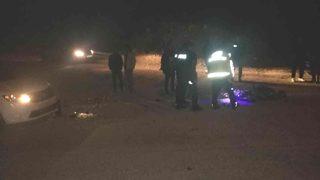 Otomobille motosiklet çarpıştı, sürücüler yaralandı