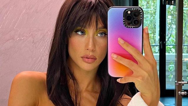 Elite'nin yıldızı María Pedraza yine çok cesur! Göğüs dekolteli stiline beğeni yağdı