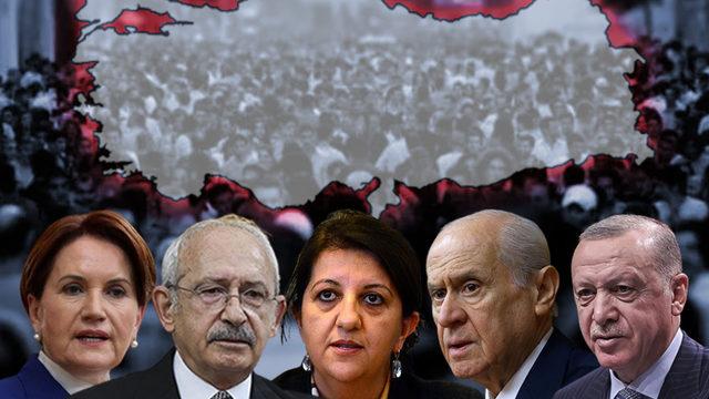 Makas açıldı! Açık ara fark ittifaklara da yansıdı: Son seçim anketinde yüzde 50'ye yaklaştı...