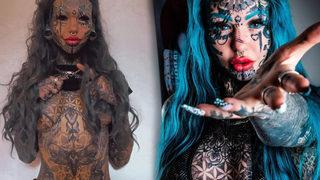 Dövme modeli Amber Luke, mürekkeplerini sergilemek için jakuziye girdi! Bikinili paylaşımı sosyal medyayı salladı