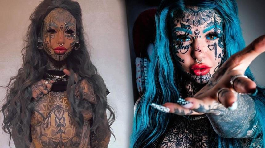 Dövme modeli Amber Luke, mürekkeplerini sergilemek için jakuziye girdi! Bikinili paylaşımı sosyal medyayı salladı