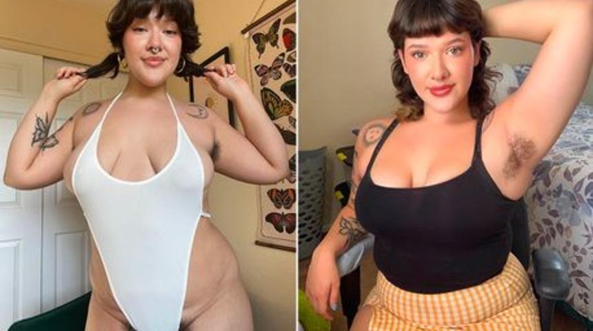 Toplumsal tabuları alt üst etti! “İki yıldan fazla süredir tıraş olmadım ve deodorant sürmedim”