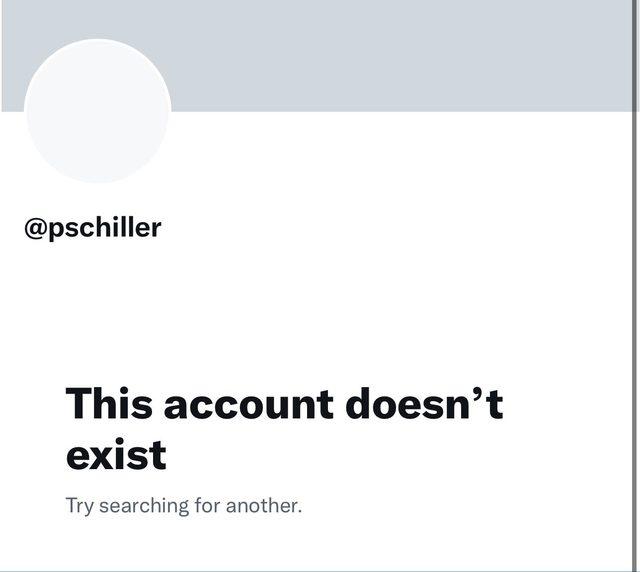 Schiller tweet