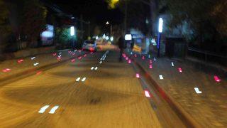 Burhaniye’de şehir magandaları yol aydınlatmalarına zarar veriyor