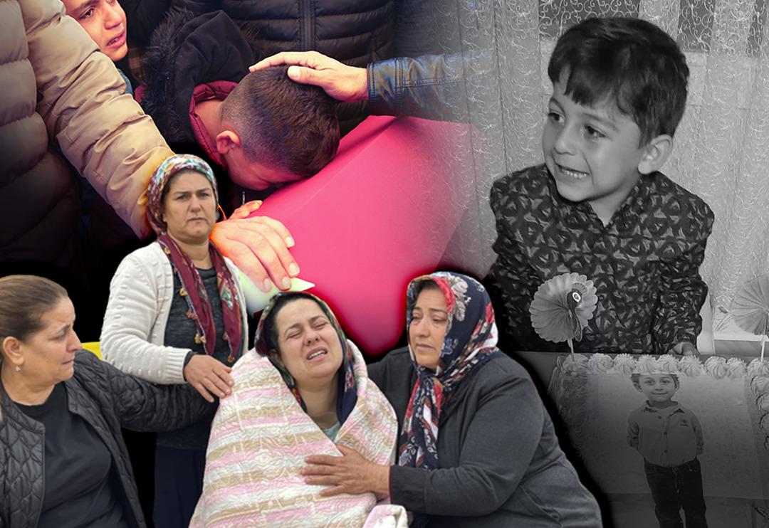 5 yaşındaki şehit Karataş'ın hayali y&uuml;rekleri yaktı! Cenazede g&ouml;zyaşları sel oldu... Hain saldırının hayattan kopardığı Hasan'ın o sabah istediklerini annesi anlattı