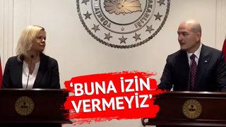 Bakan Soylu'dan Alman bakanla ortak toplantısına damga vuran sözler! Polonya'ya 2 bomba düştü, NATO ayağa kalktı