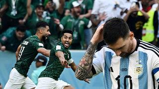 Son dakika: Lionel Messi, Dünya Kupası'na büyük bir şokla başladı! Suudi Arabistan, Arjantin'i 2-1 mağlup ederek sürprize imza attı...