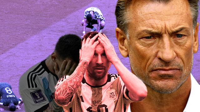 Herve Renard'ın temizlik şirketinden Dünya Kupası'na uzanan gurur dolu hikayesi! Messi'yi sahadan boynu bükük yolladı...