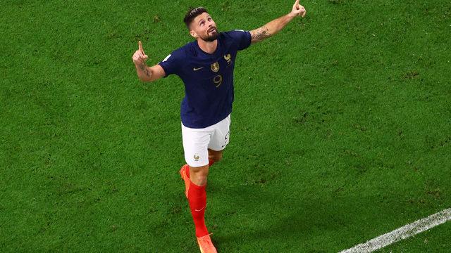 Olivier Giroud, Thierry Henry'nin rekoruna ortak oldu!
