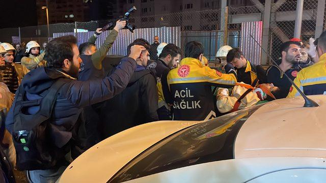 Şişli'de zincirleme trafik kazasında 8 kişi yaralandı