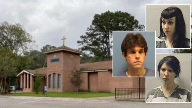 Pes dedirttiler! Çalıştığı ibadethanede üçlü cinsel ilişkiye girip filme aldı