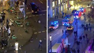 Almanya'da facia: Noel pazarına araba daldı! Akıllara IŞİD katliamını getirdi ama...