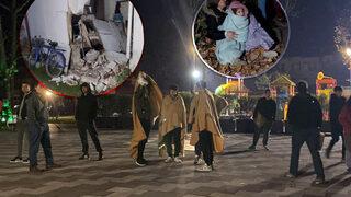 Depremi anlatmak için bağlanmıştı! Muhabir sesi titreye titreye konuştu: 2 çocuğum var, çok paniğim şu an, çok korkuyorum