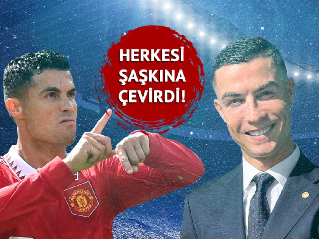 Son dakika: Manchester United, s&ouml;zleşmesini feshetmişti! Cristiano Ronaldo, yeni takımının ipucunu bu fotoğrafla verdi! Kimse o detayı fark etmemişti ama...