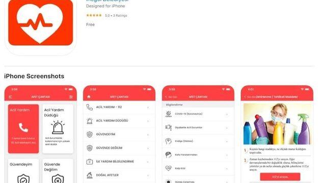 Deprem için akıllı telefonunuza Afet Çantası uygulamasını yükleyin