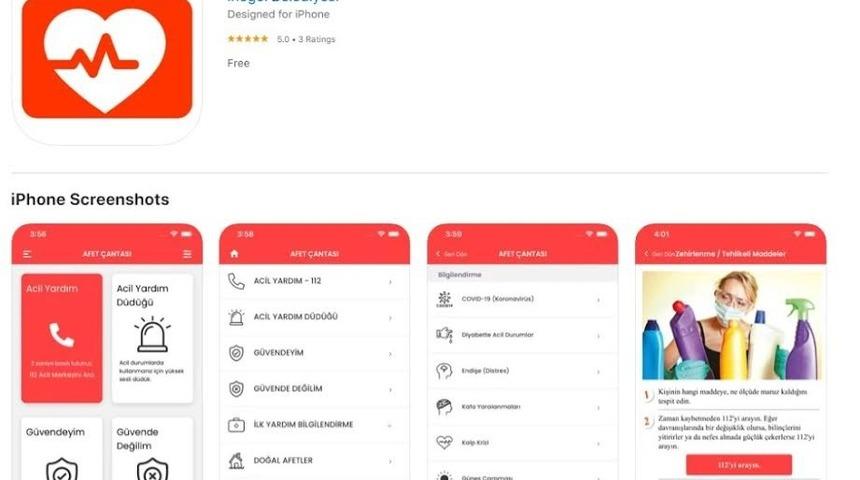 Deprem için akıllı telefonunuza Afet Çantası uygulamasını yükleyin