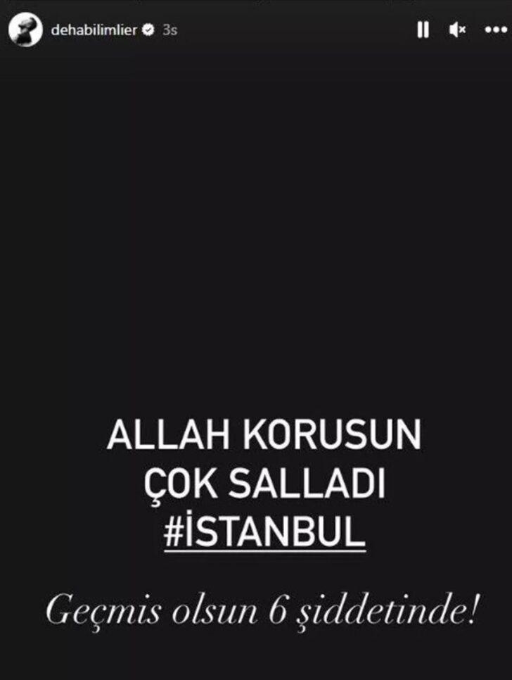 Ünlüler deprem anında yaşadığı korkuyu anlattı!  G5