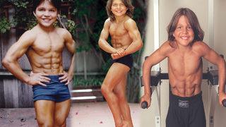 Dünyanın en güçlü çocuğu olarak ünlenmişti! 8 yaşındaki karın kaslarını gören inanamıyordu... Son hali inanılmaz