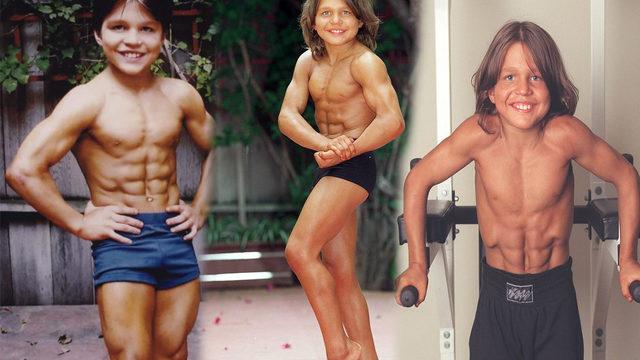 Dünyanın en güçlü çocuğu olarak ünlenmişti! 8 yaşındaki karın kaslarını gören inanamıyordu... Son hali inanılmaz