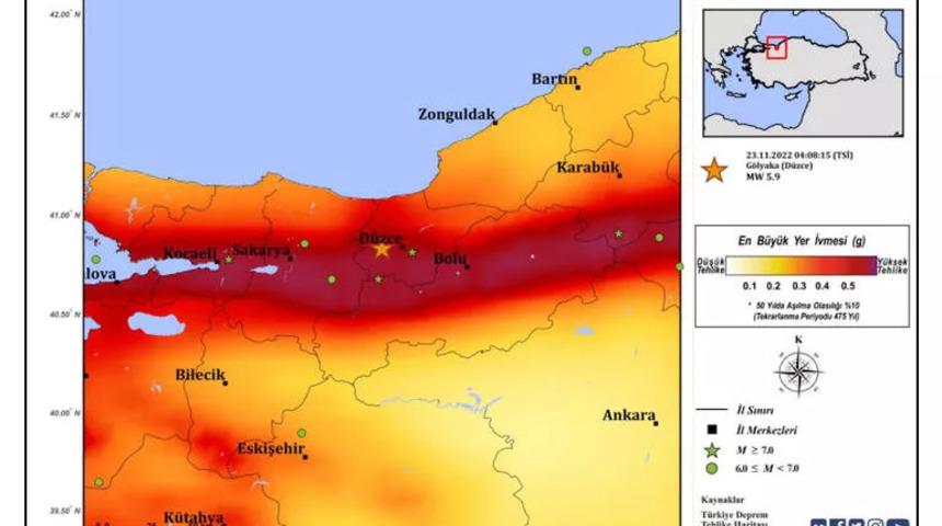Depremden sonra merak edilen veriler paylaşıldı! AFAD duyurdu: Bölgenin deprem tehlikesi...