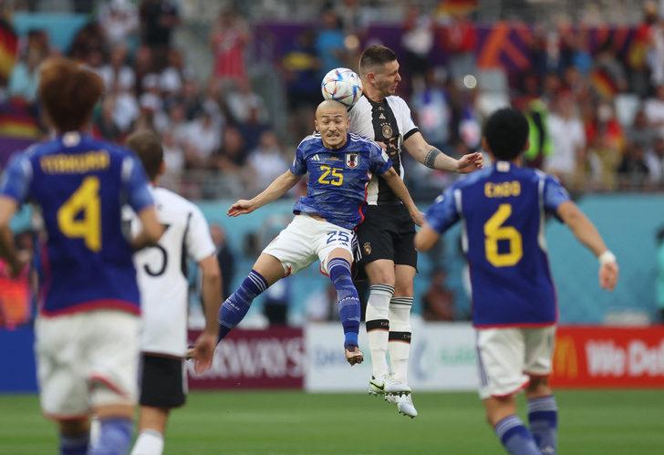 Japonya Almanya'yı 2-1 mağlup etti! Almanlar'a büyük şok... 2 iptal, 1 penaltı, 1 direk G4