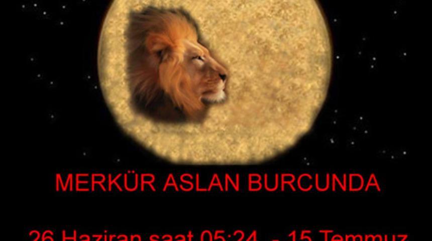Merk&uuml;r Aslan Burcu Seyri