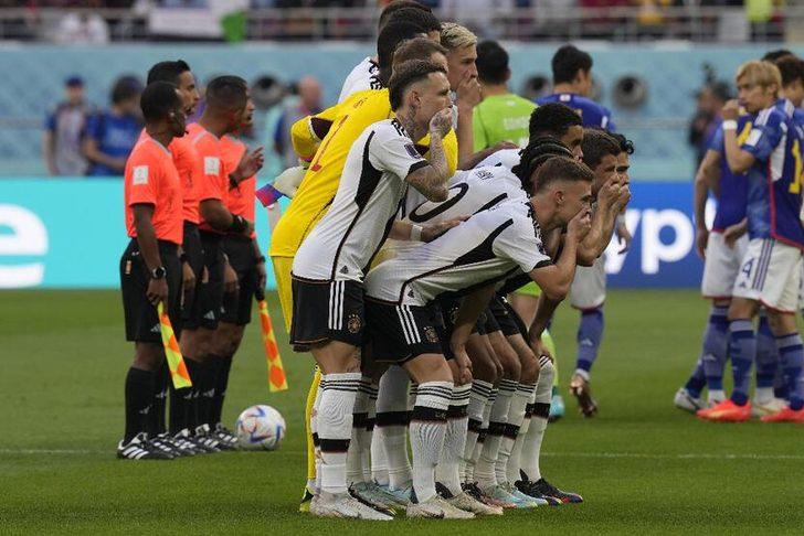 Almanya Japonya maçı öncesi çok konuşulacak protesto! G1
