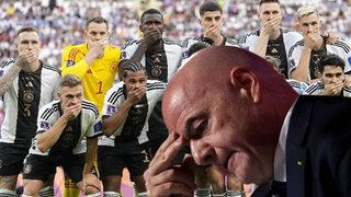 Almanya Japonya maçı öncesi çok konuşulacak protesto!