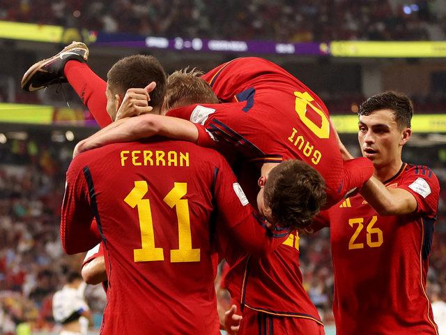 İspanya Kosta Rika'yı 7-0 mağlup etti! İspanyollar farklı kazandı...