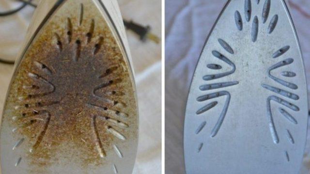 Hem ütünüzü hem de çamaşırlarınızı mahvediyor! Ütü kireci nasıl temizlenir?