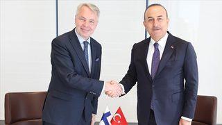 Son dakika: Türkiye'nin kararlılığını vurguladı! Bakan Çavuşoğlu'ndan Fin mevkidaşıyla görüşmede önemli mesaj