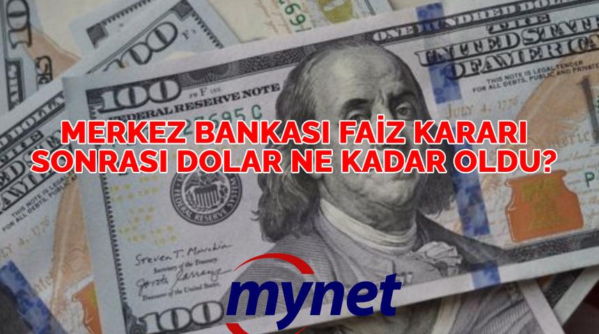 Dolar ne kadar? 24 Kasım 2022 Merkez Bankası faiz kararı sonrası Dolar fiyatı!