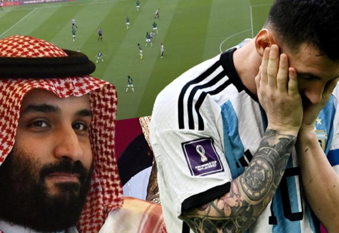 D&uuml;nya Kupası skandallarla devam ediyor! Arjantin, Suudi Arabistan'a b&ouml;yle mağlup olmuş... Şimdi ne olacak?