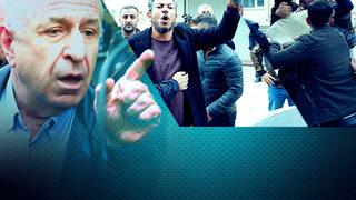 Ümit Özdağ konuşmasını kesip yanlarına gitti! Karkamış'ta Zafer Partililer ile 40 kişilik grup arasında büyük gerginlik: Arbede anbean görüntülendi