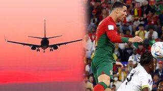 'O bir uçak, o bir kuş, hayır o Cristiano Ronaldo!' Portekiz - Gana maçının önüne geçen pozisyon...