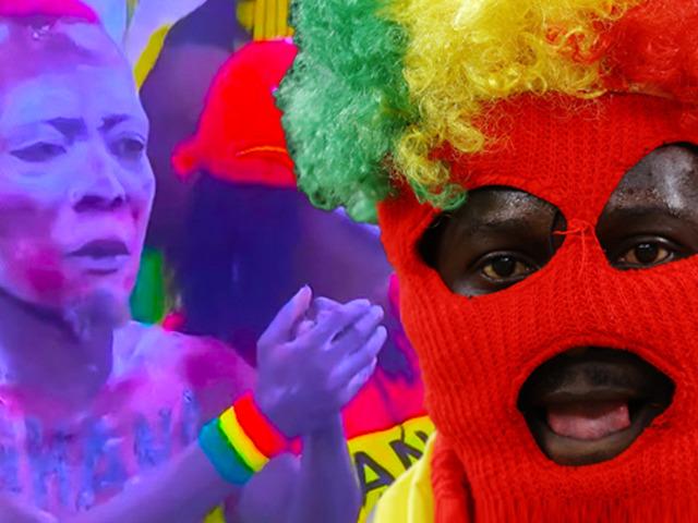 Dünya Kupası'nda bir garip olay! Gana tribünleri dayanamayıp devre arasında büyü yaptı