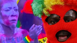 Dünya Kupası'nda bir garip olay! Gana tribünleri dayanamayıp devre arasında büyü yaptı