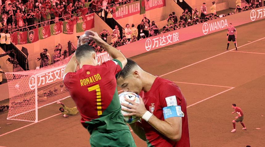 Cristiano Ronaldo kırılması zor bir rekora imza attı! Attığı golün ardından dünya gündemine oturdu