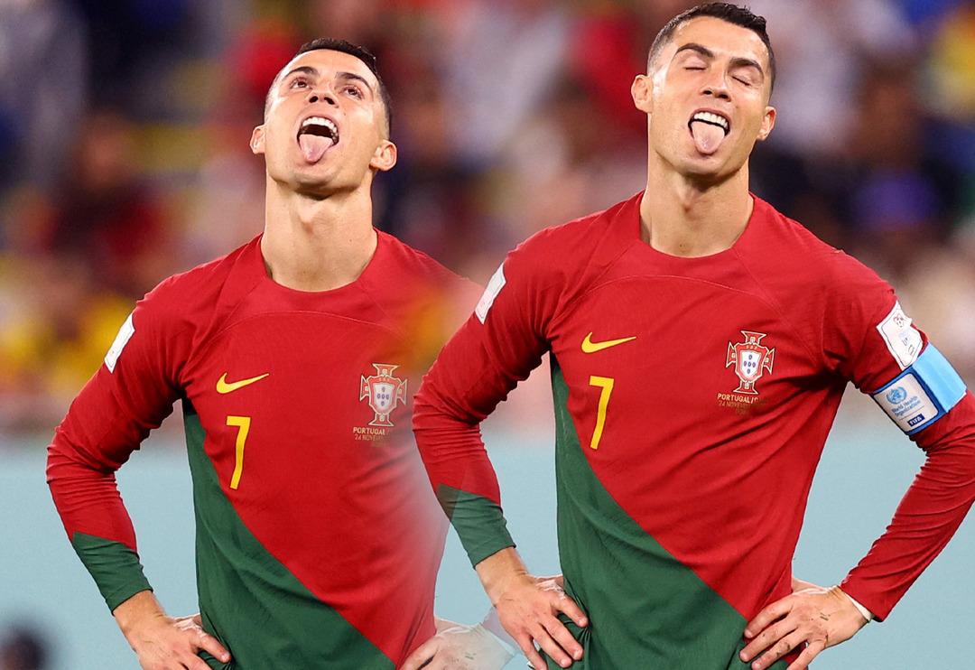 Osman Bukari'nin gol sevinci Cristiano Ronaldo'yu yedek kul&uuml;besinde &ccedil;ıldırttı!